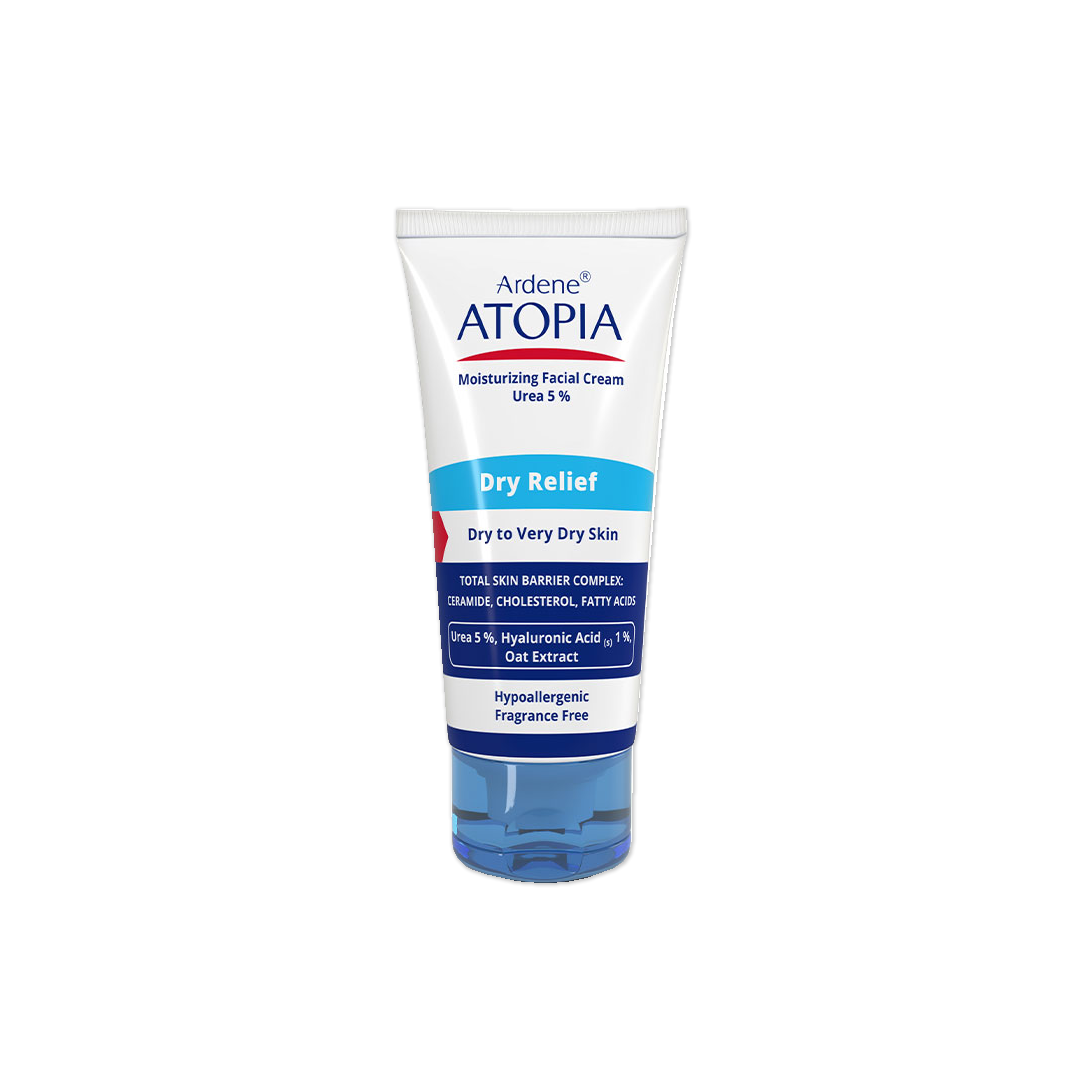 آردن آتوپیا Dry Relief کرم مرطوب کننده قوی صورت 5% اوره پوست خشک و خیلی خشک