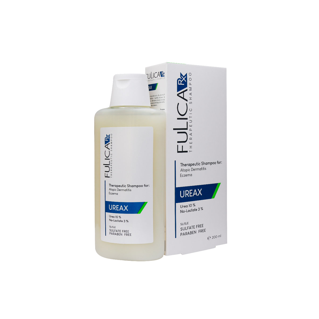 فولیکا شامپو UREAX حاوی 10% اوره و 3% سدیم لاکتات