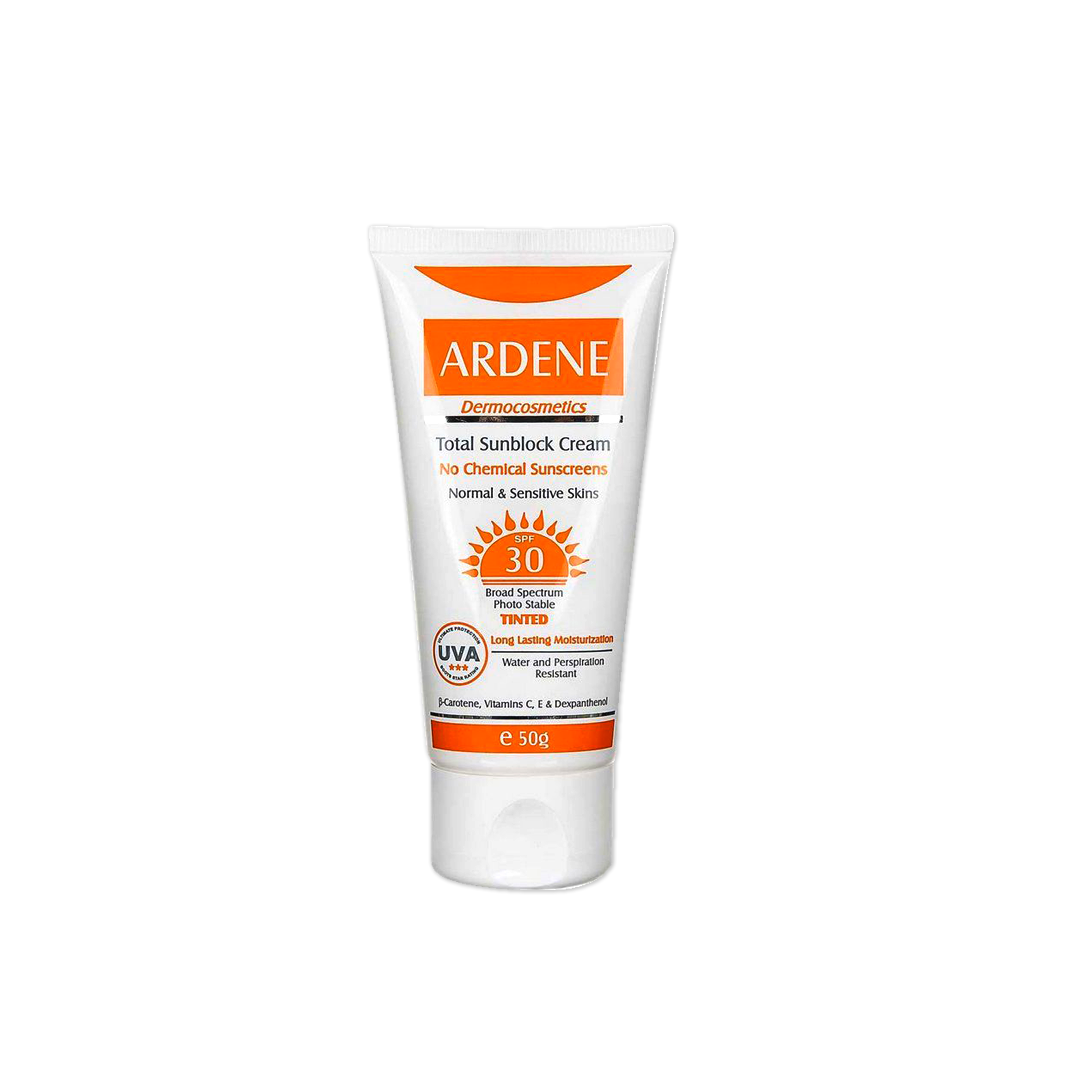 ضد آفتاب رنگی فیزیکال SPF30 آردن